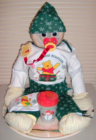 Diaper Child Christmas Cake (DECEMBER)