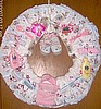 Baby Girl's Diaper Wreath