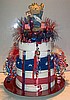 USA / 4th of July Towel Cake (JULY)